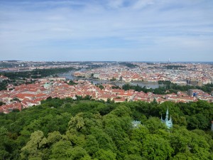 View of Prague from Tower